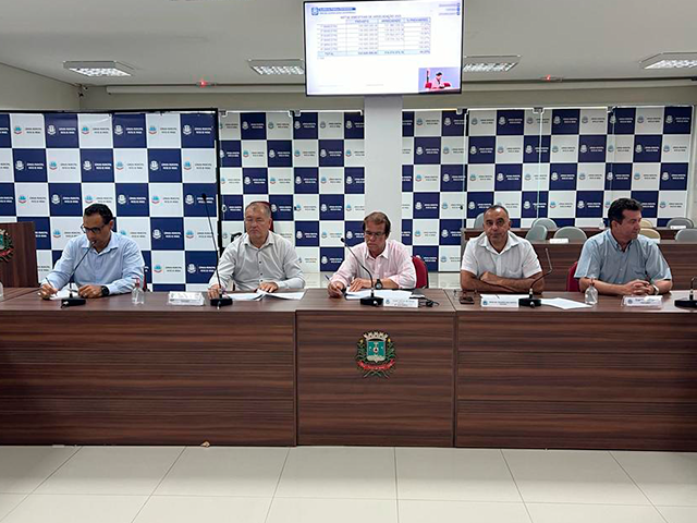 Vereadores analisam a prestação de contas das receitas e despesas da Prefeitura referente ao 2º quadrimestre de 2023