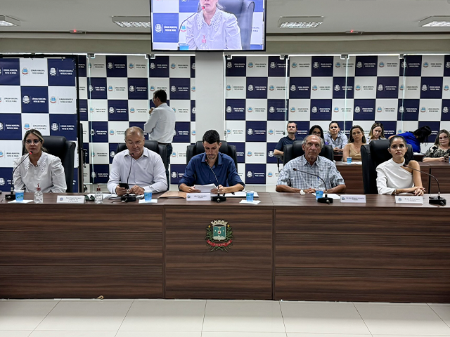 Comissão de Saúde e de Finanças da Câmara Municipal recebem a prestação de contas da Saúde Municipal