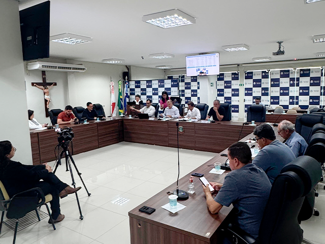 Vereadores analisam Relatório de Metas Fiscais do Executivo Municipal referente ao 1º quadrimestre de 2025