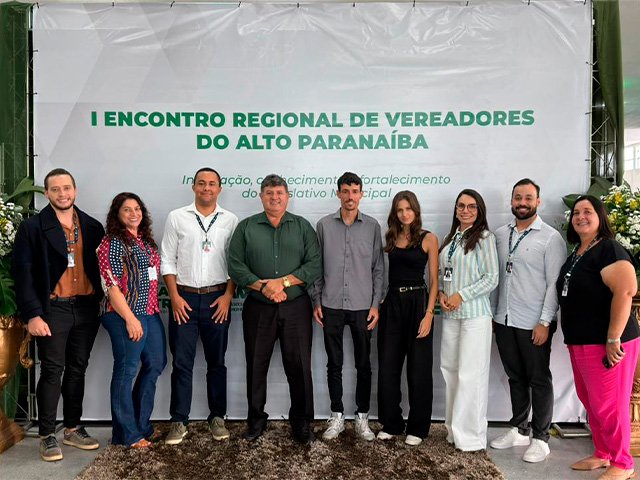 Câmara Municipal de Patos de Minas participa do 1º Encontro Regional de Vereadores do Alto Paranaíba